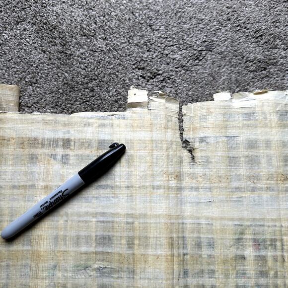 Authentic Hand Painted Ancient Egyptian Papyrus Art M. Ali - Picture 8 of 8